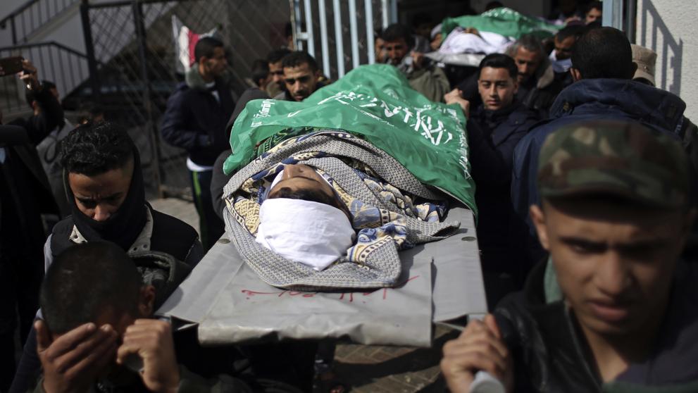 Dos palestinos muertos tras ataque israelí en la Franja de Gaza