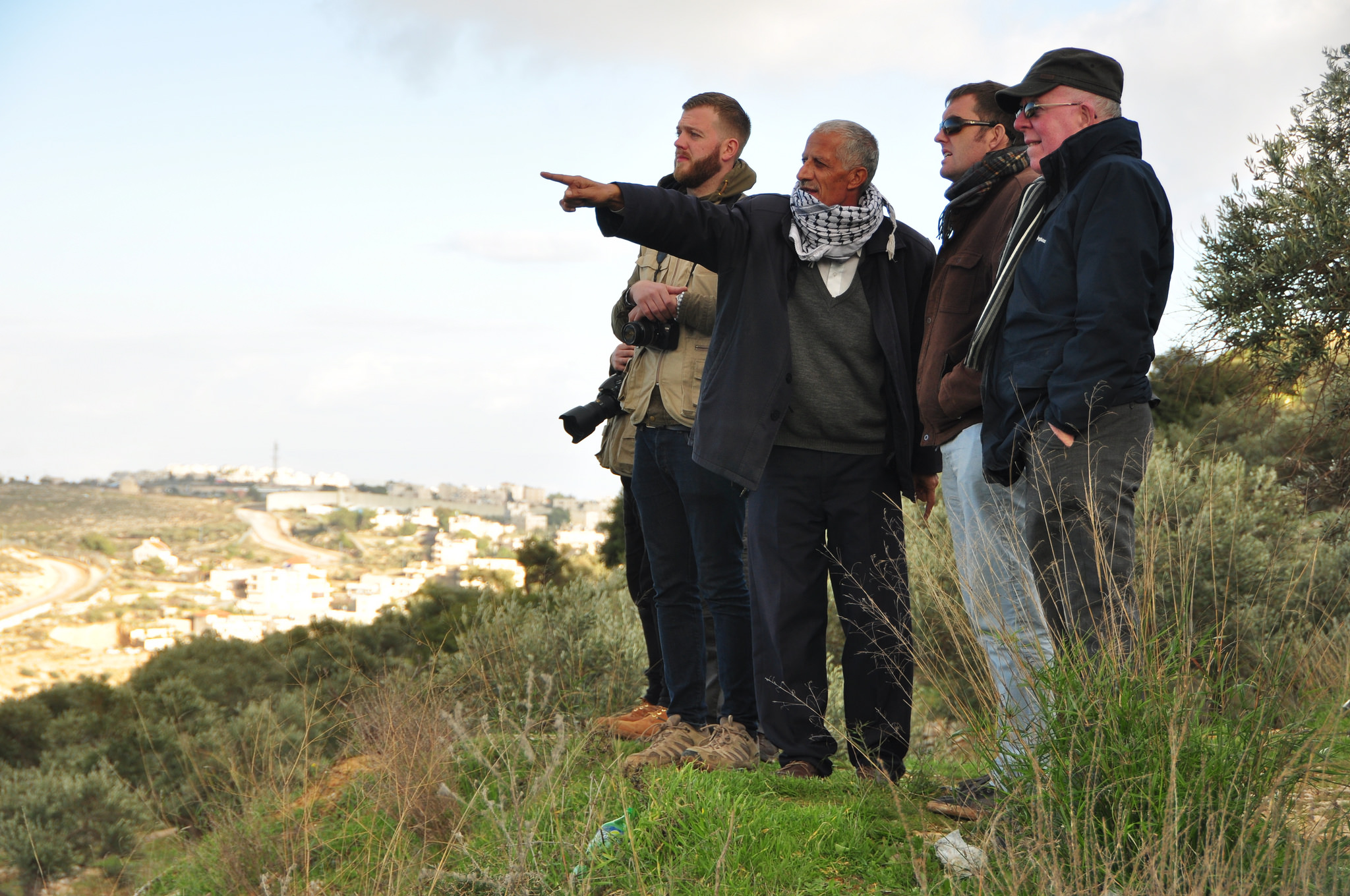 Miembros de Trocaire en Palestina