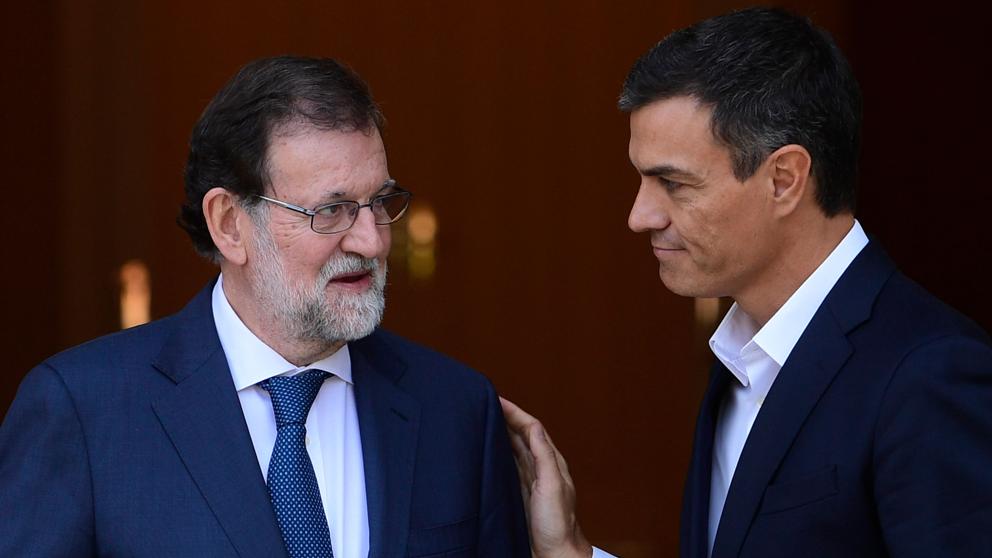 Mariano Rajoy-a la izquierda-y Pedro Sánchez