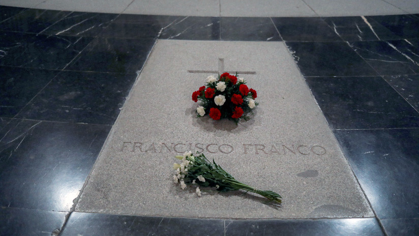 La tumba de Franco en el valle de los caídos