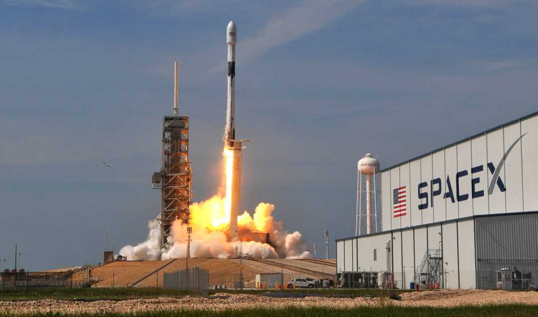 Un cohete de SpaceX