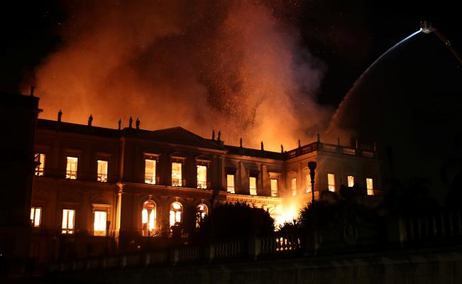 El museo de Río en llamas