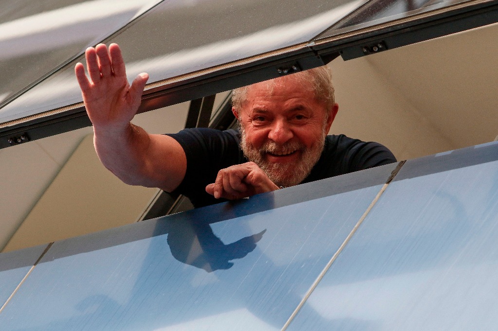 Lula en abril de este año