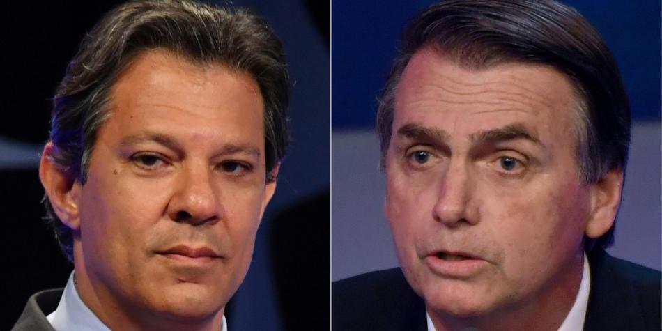 Haddad-a la izquierda-y Bolsonaro