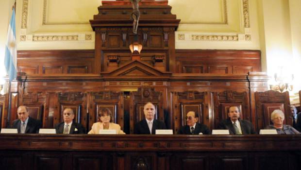 La Corte suprema argentina La Corte suprema argentina