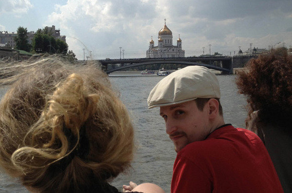 Edward Snowden, en Moscú, Rusia.