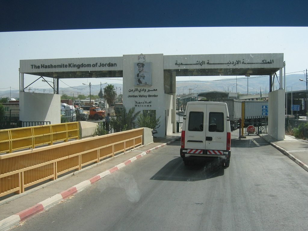 Frontera entre Israel y Jordania