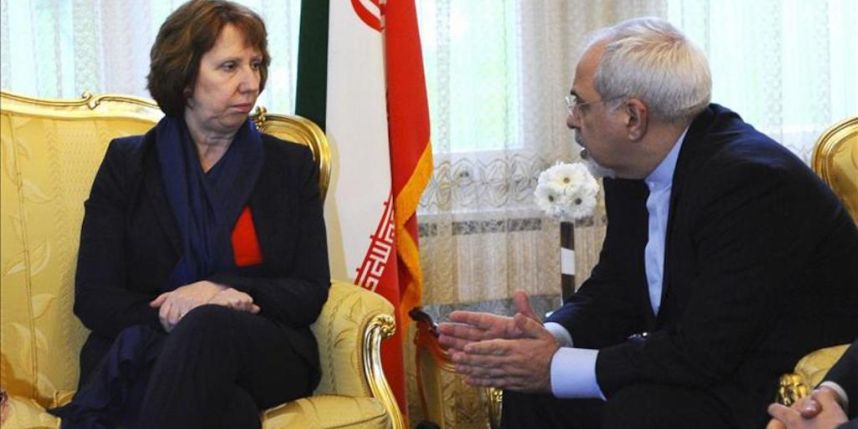 Catherine Ashton-izquierda-y Muhamad Javad Zarif Catherine Ashton-izquierda-y Muhamad Javad Zarif