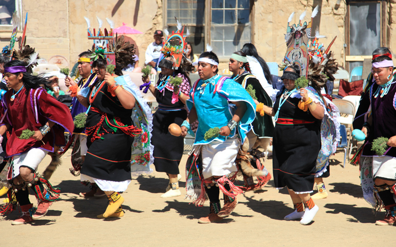 Miembros de la tribu Hopi