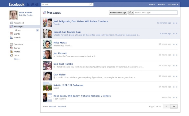 Página de Facebook Página de Facebook