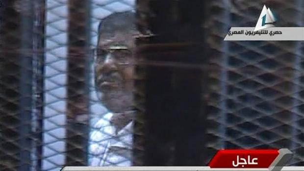 Mursi, en el juicio