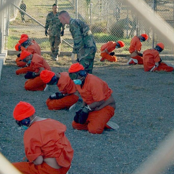 Detenidos en la base de Guántanamo