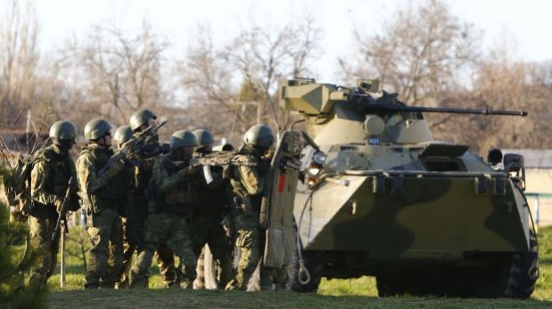 Una tras otra, las bases ucranianas caen en manos de los rusos