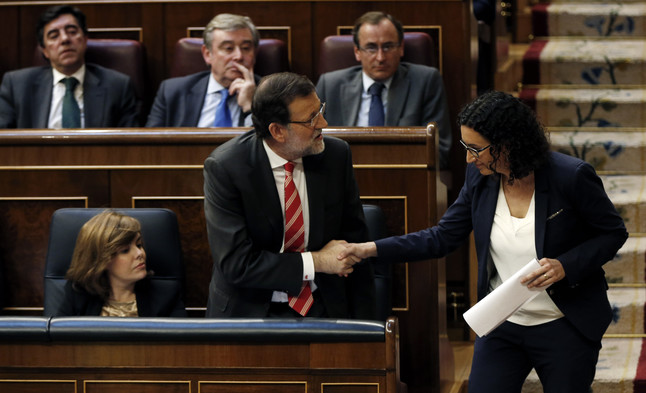 El Parlamento español rechaza el referéndum de independencia catalán