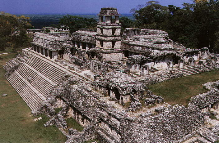 Las ruinas en Copán, Honduras