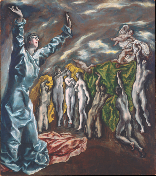 La visión de San Juan, de El Greco