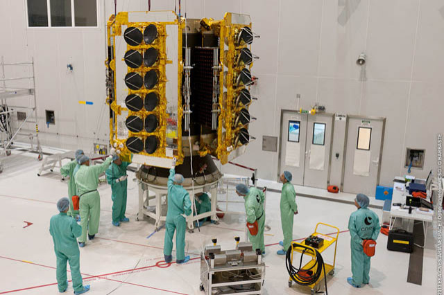 Cuatro nuevos satélites O3b lanzados por cohete Soyuz desde Guayana