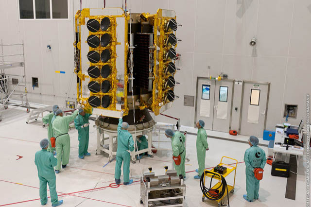 Cuatro nuevos satélites O3b lanzados por cohete Soyuz desde Guayana Cuatro nuevos satélites O3b lanzados por cohete Soyuz desde Guayana
