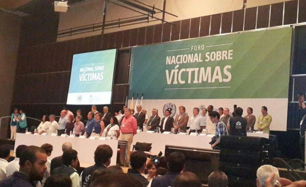 El foro de víctimas en Cali