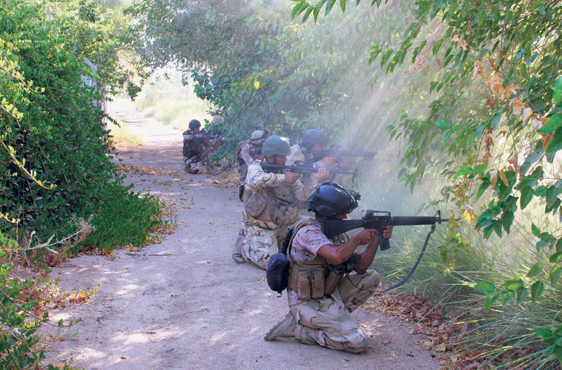 Soldados irakíes Soldados irakíes