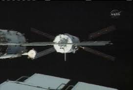 La ATV-5, unida a la estación espacial internacional