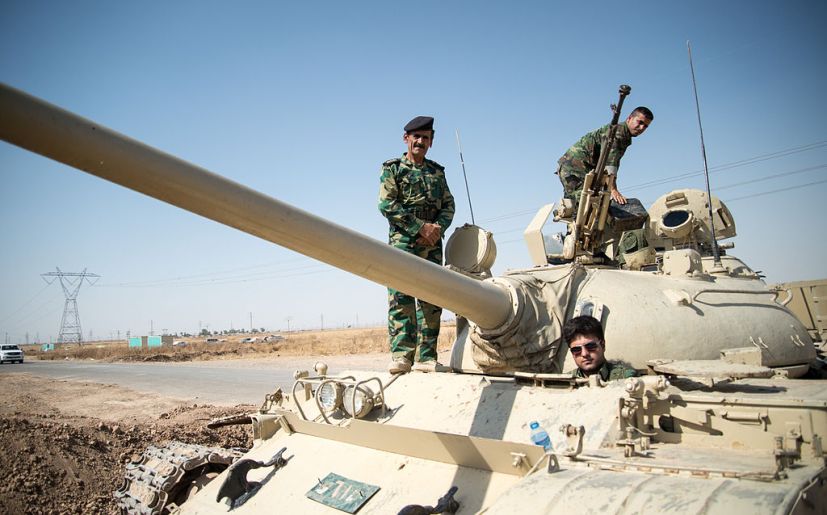 Combatientes kurdos en Irak Combatientes kurdos en Irak