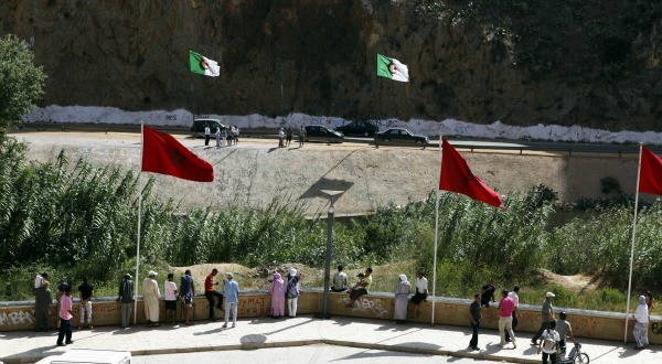 La frontera entre Argelia y Marruecos