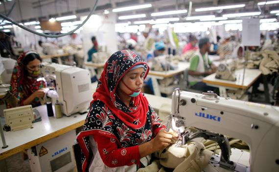 Una fábrica en Bangladesh Una fábrica en Bangladesh