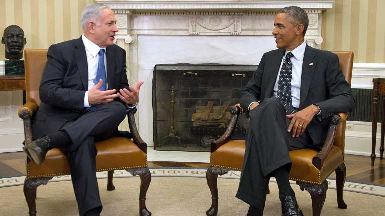 Netanyahu-izquierda-y Obama Netanyahu-izquierda-y Obama