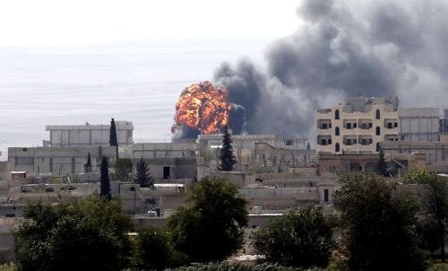Un bombardeo en Siria Un bombardeo en Siria