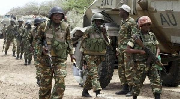 Soldados de la Unión Africana en Somalia Soldados de la Unión Africana en Somalia