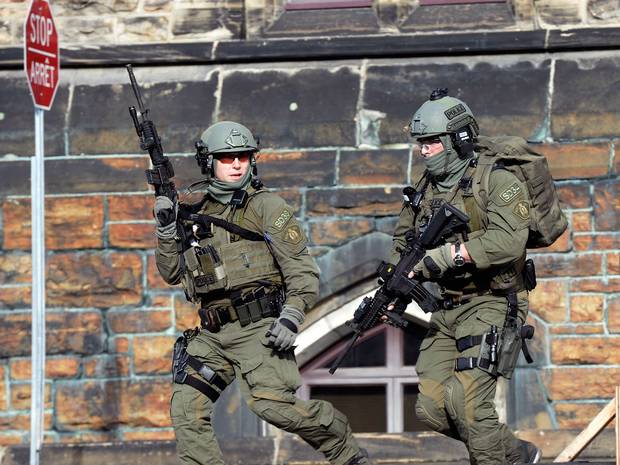 Canadá: tiroteo en el Parlamento, asaltante y soldado muertos; el cerco continúa Canadá: tiroteo en el Parlamento, asaltante y soldado muertos; el cerco continúa