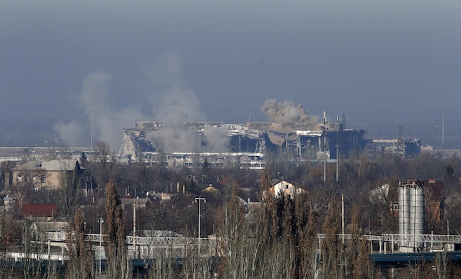 El aeropuerto de Donetsk