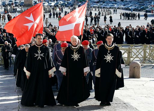 Miembros de la orden de Malta