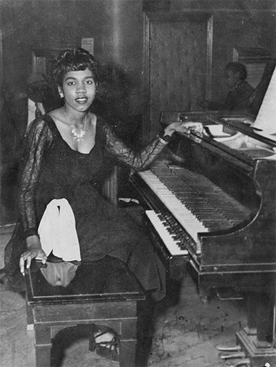 Alberta Adams, en Detroit en 1944