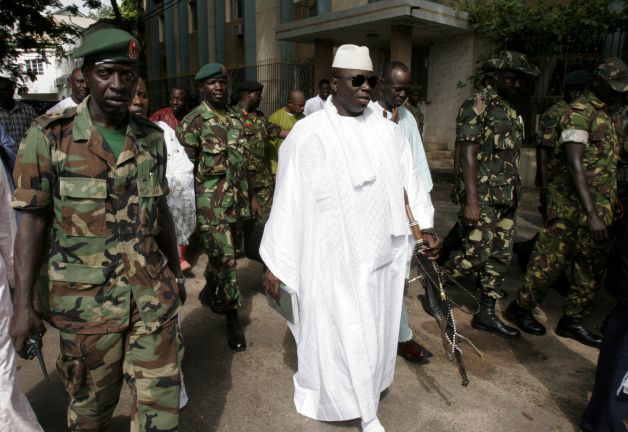 El presidente de Gambia, Yahya Jammeh