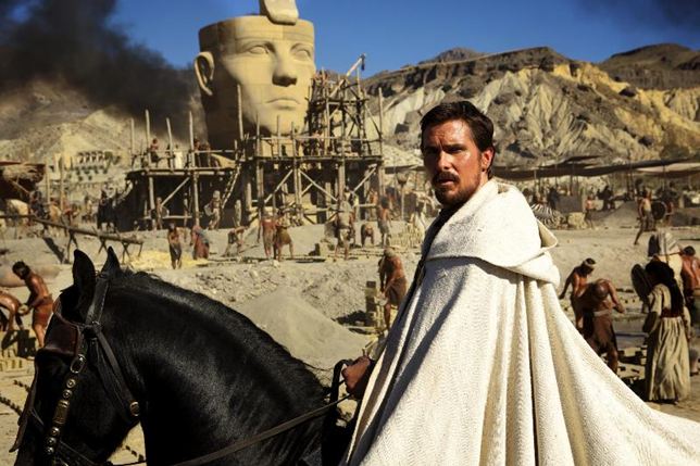 Bale en una escena de Exodus