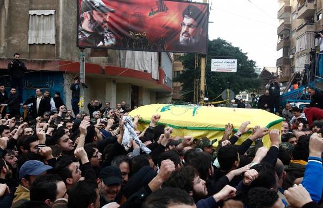 Funeral de Jihad Mugnie, en Beirut.