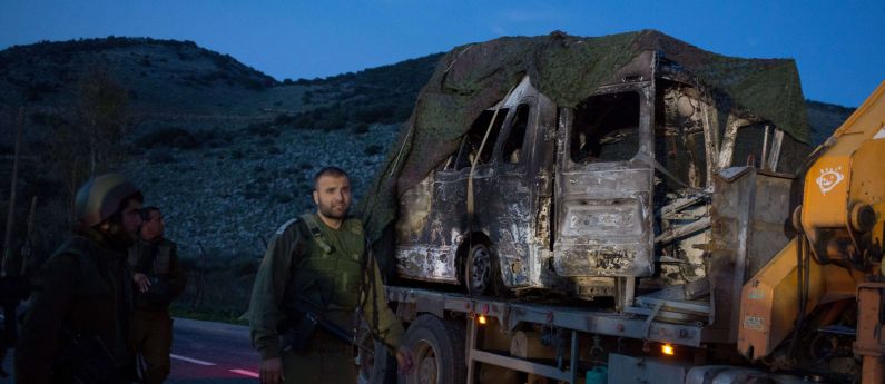 El vehículo militar israelí destruido por hezbolá El vehículo militar israelí destruido por hezbolá
