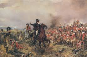 El duque de Wellington en un cuadro sobre la batalla El duque de Wellington en un cuadro sobre la batalla