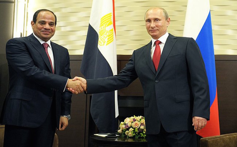 As Sisi-a la izquierda-y Putin As Sisi-a la izquierda-y Putin
