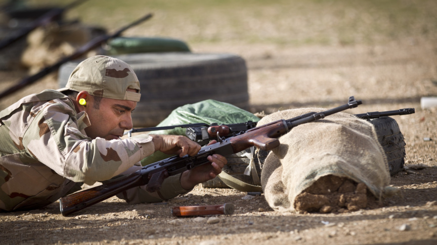 Un peshmerga Un peshmerga