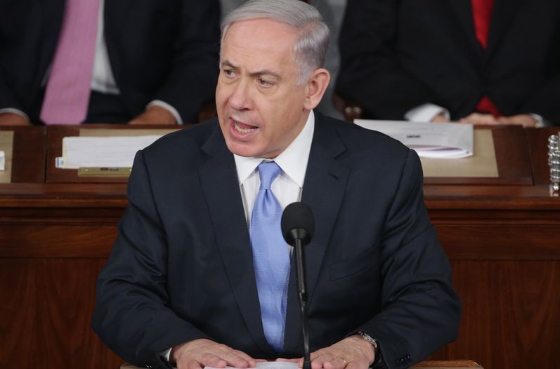 Netanyahu en el congreso estadounidense Netanyahu en el congreso estadounidense