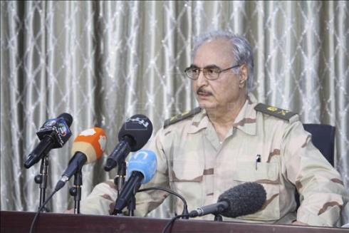 El general Jalifa Haftar