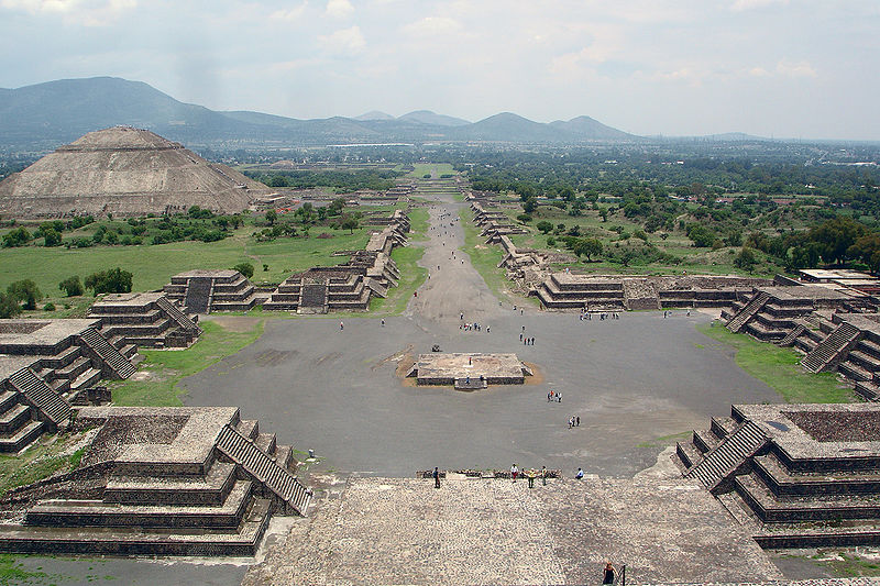 Las pirámides de Teotihuacan