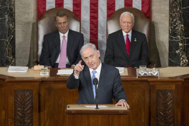 Netanyahu en el congreso estadounidense Netanyahu en el congreso estadounidense