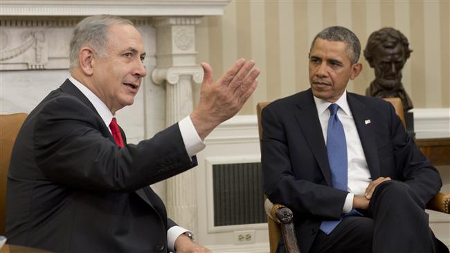 Netanyahu-a la izquierda-y Obama