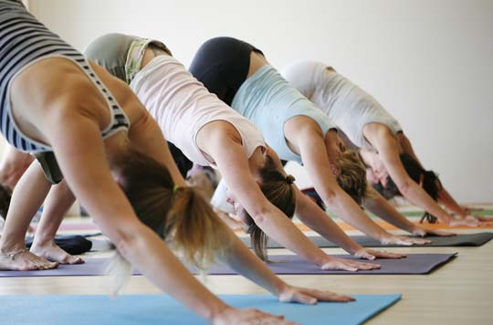 Una clase de Ashtanga Yoga