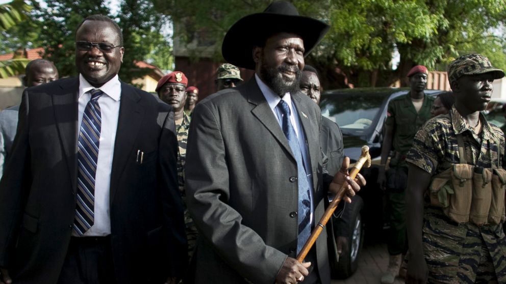 Machar-a la izquierda-y Kiir en 2010