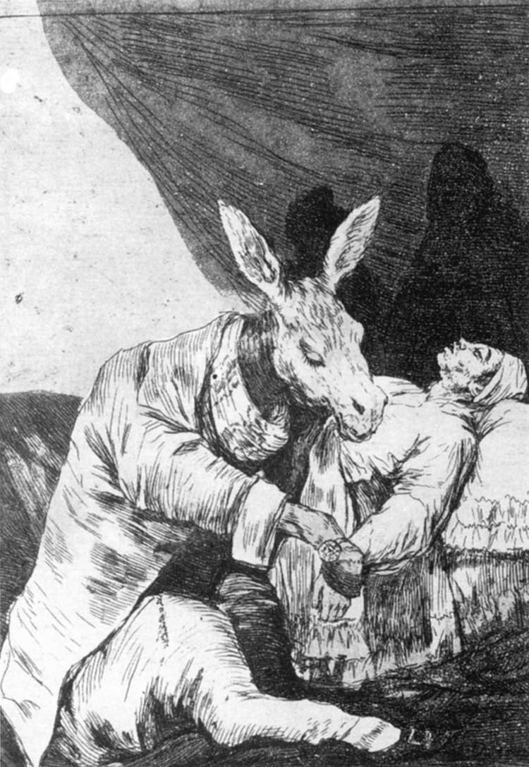 Uno de los caprichos de Goya